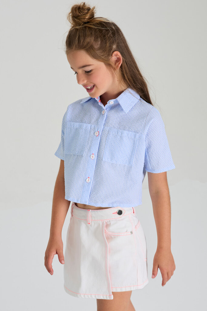 Blue Bay Blouse Beatrice white/blue strip