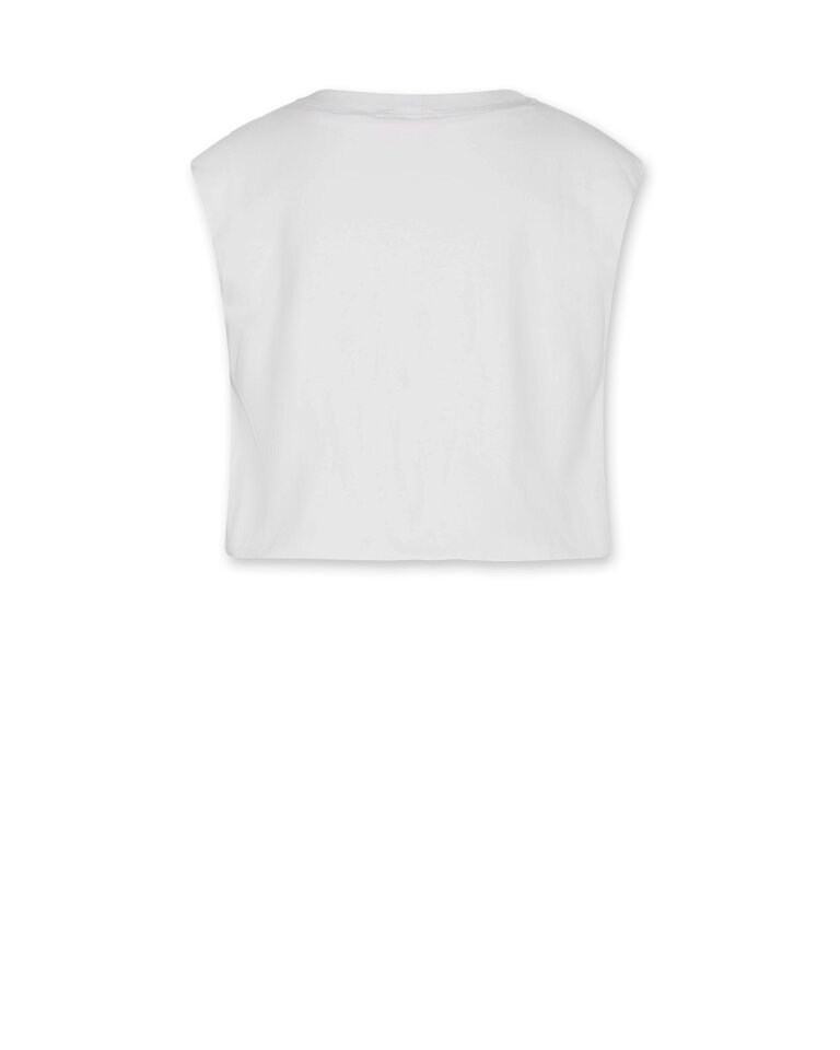 Ao76 126-1030-107c elle t-shirt pearls OL white