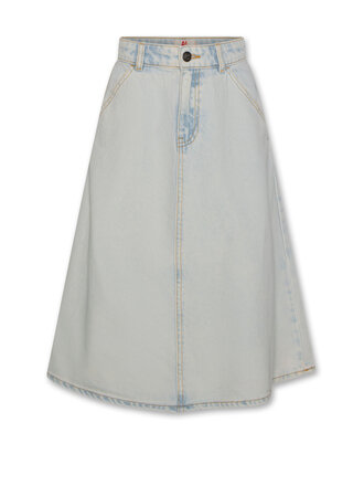 Ao76 126-1490-500 ellen skirt bleach wash bleach