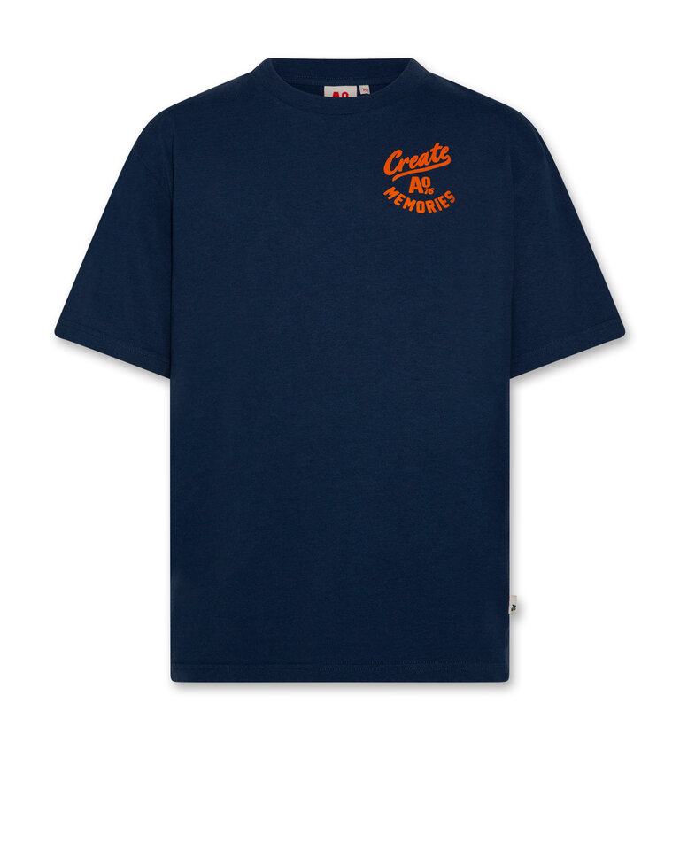 Ao76 126-2007-162 richmond t-shirt create stone blue