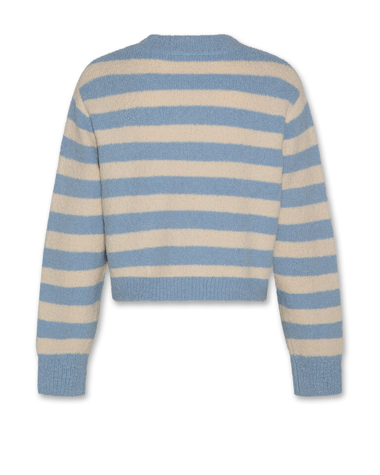 Ao76 126-1236-831 chock c-neck stripe vista blue