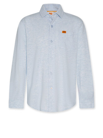 Ao76 126-2316-240c dan shirt OL heather light blue