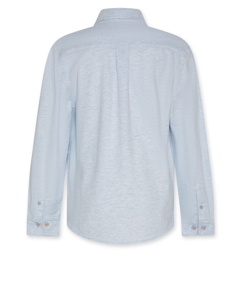 Ao76 126-2316-240c dan shirt OL heather light blue
