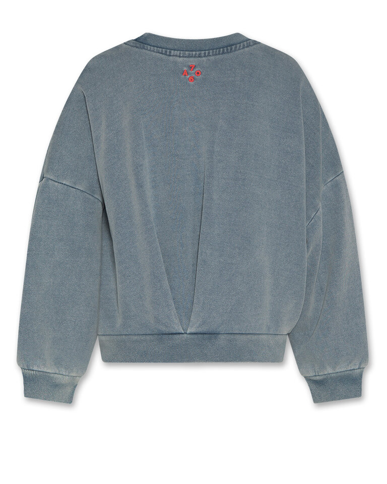 Ao76 126-1150-363 Lys sweater soho square 001020 wash light