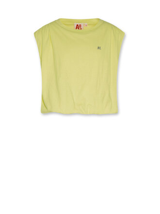 Ao76 126-1030-107 elle t-shirt pearls citrus