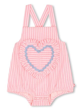 Billieblush U21797 korte combi fluo roze wit