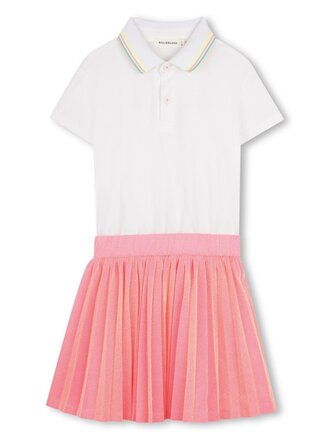 Billieblush U21830 Robe polo  wit