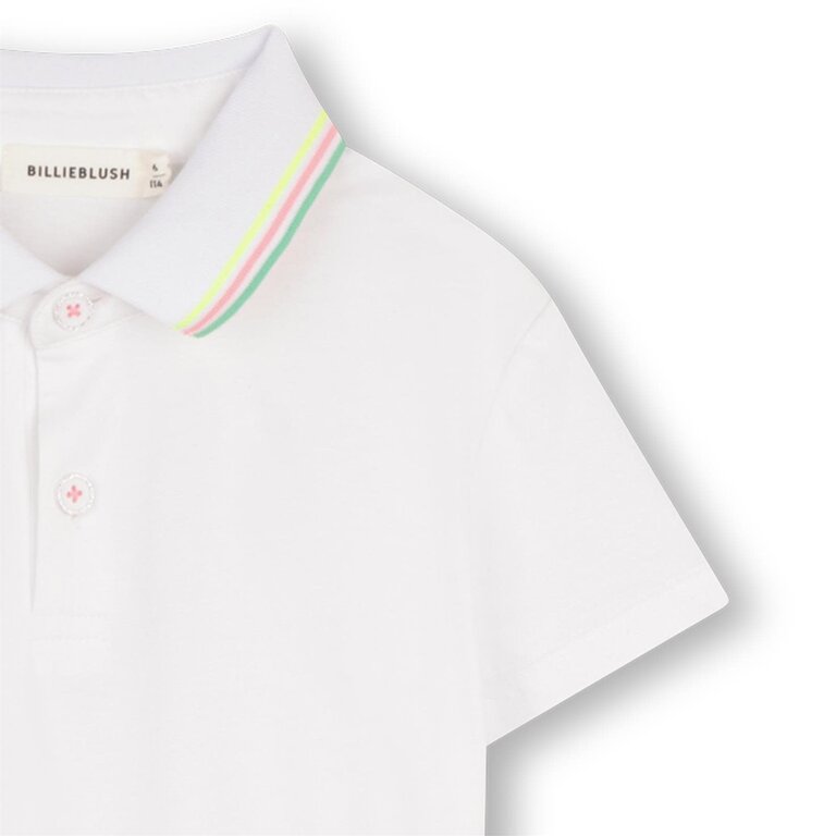 Billieblush U21830 Robe polo  wit