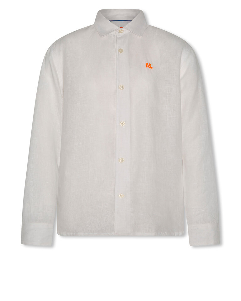 Ao76 126-2320-581c bart shirt logo OL white