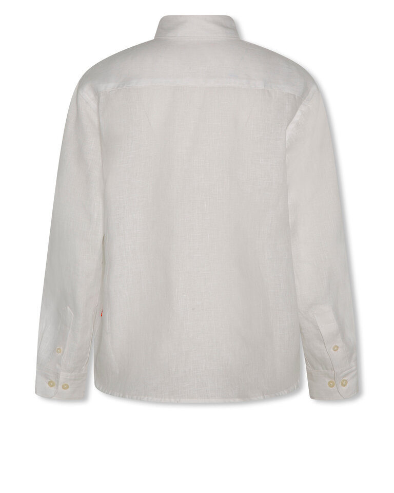 Ao76 126-2320-581c bart shirt logo OL white