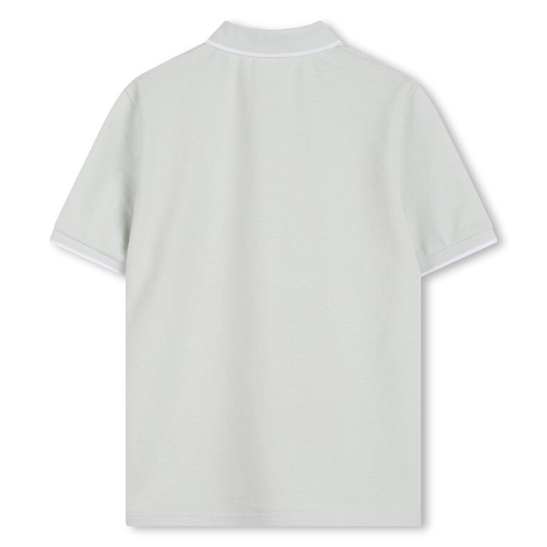 BOSS J53169 Polo korte mouwen spruit groen