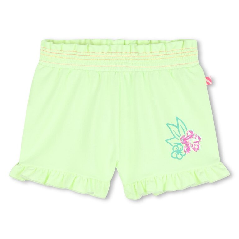 Billieblush U21887 Short Groene citroen