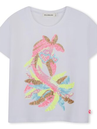 Billieblush U21922 T-Shirt korte mouwen wit