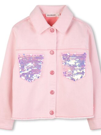 Billieblush U22156 Jas roze ecru