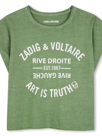Zadig & Voltaire X60532 T-shirt korte mouwen wilgentak