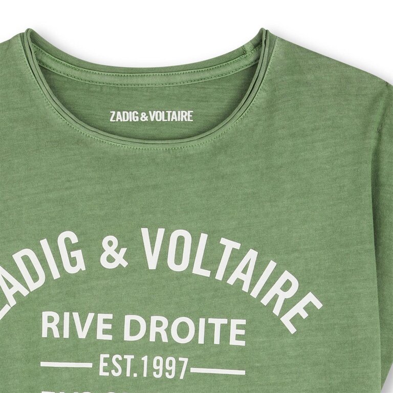 Zadig & Voltaire X60532 T-shirt korte mouwen wilgentak