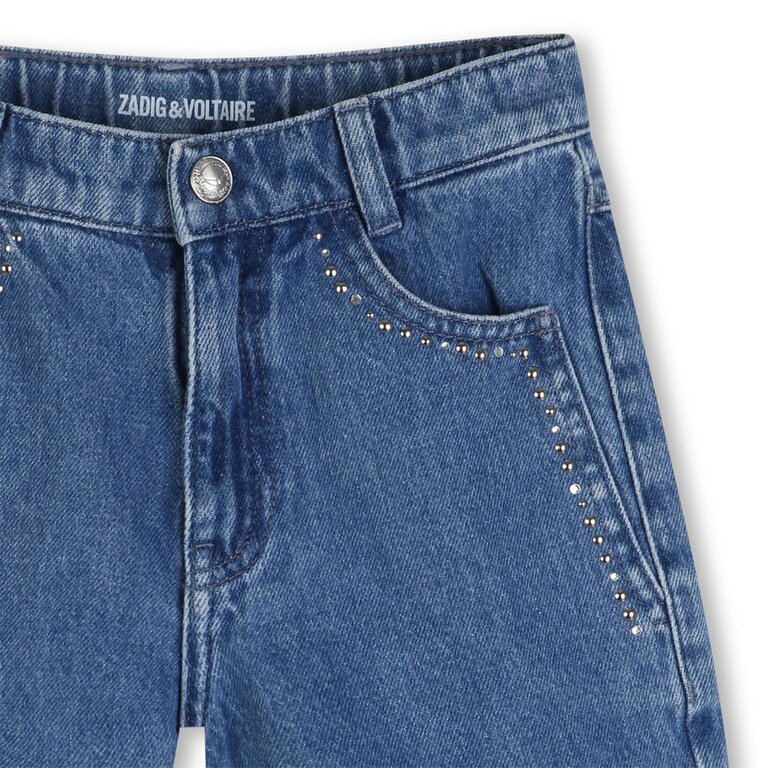 Zadig & Voltaire X60563 Spijkerbroek double stone+brossage