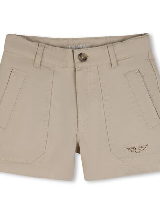Zadig & Voltaire X60566 Short donker beige