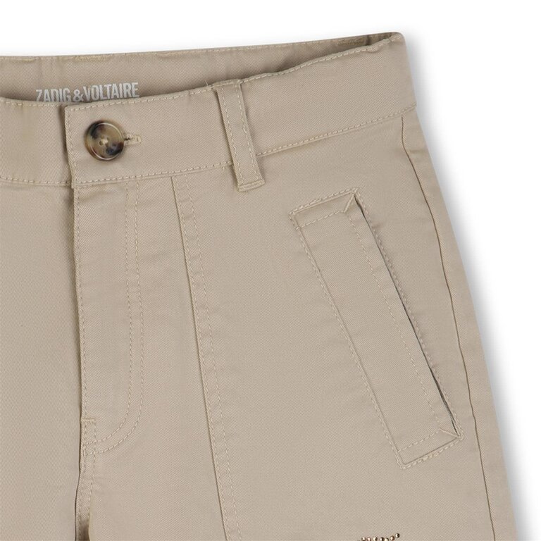 Zadig & Voltaire X60566 Short donker beige