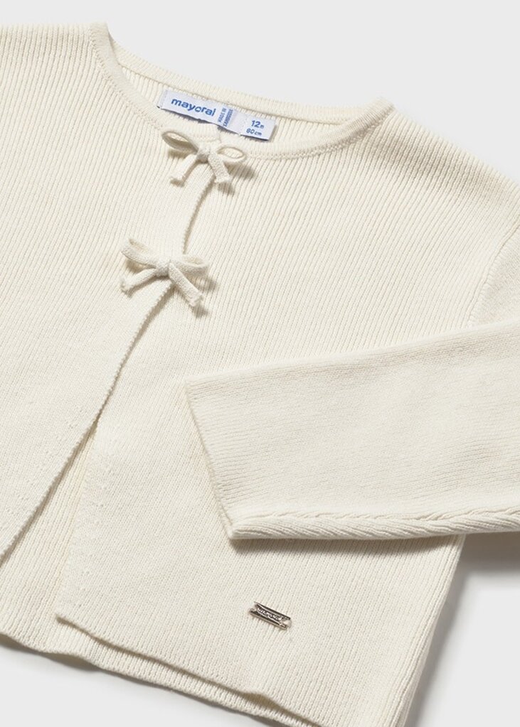 Mayoral 1307 Knit cardigan 051 bone