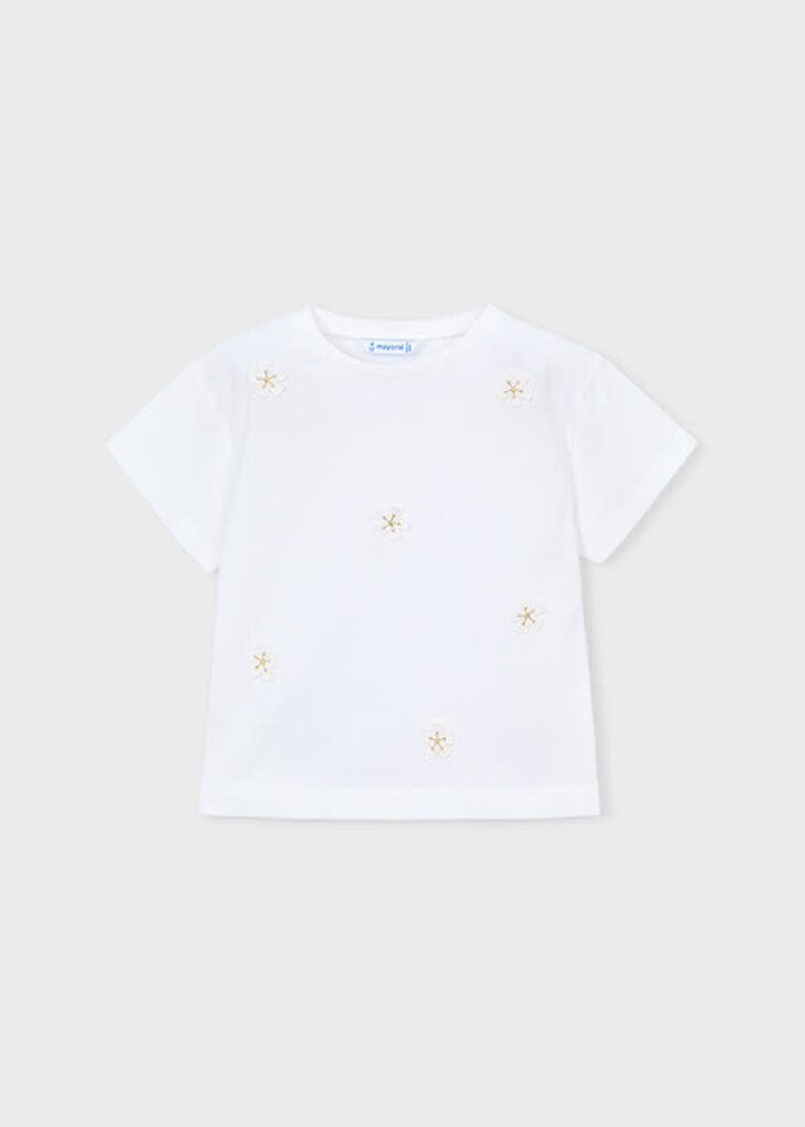Mayoral 3013 S/s t-shirt 010 white