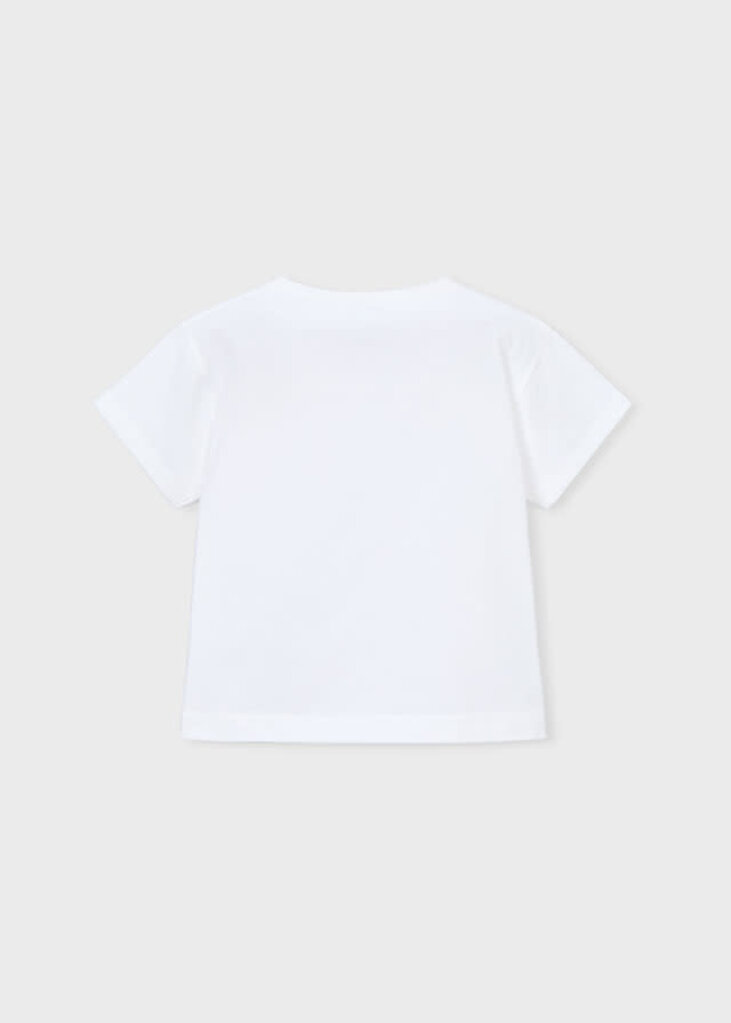 Mayoral 3013 S/s t-shirt 010 white