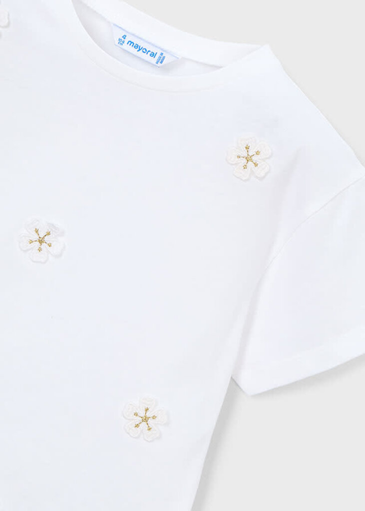 Mayoral 3013 S/s t-shirt 010 white