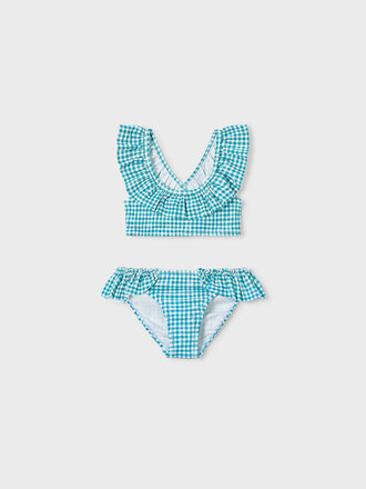 Mayoral 3734 Textured printed bikini 044 pacific