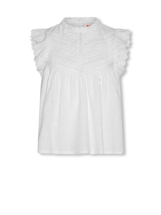 Ao76 126-1335-740 mia shirt jean vintage white