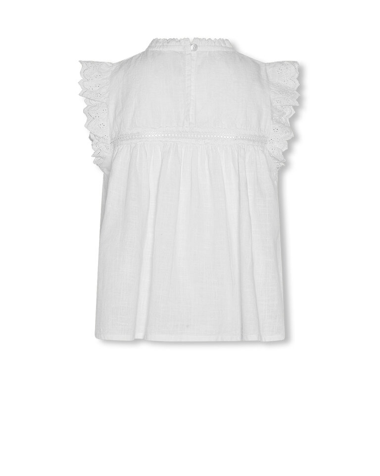 Ao76 126-1335-740 mia shirt jean vintage white