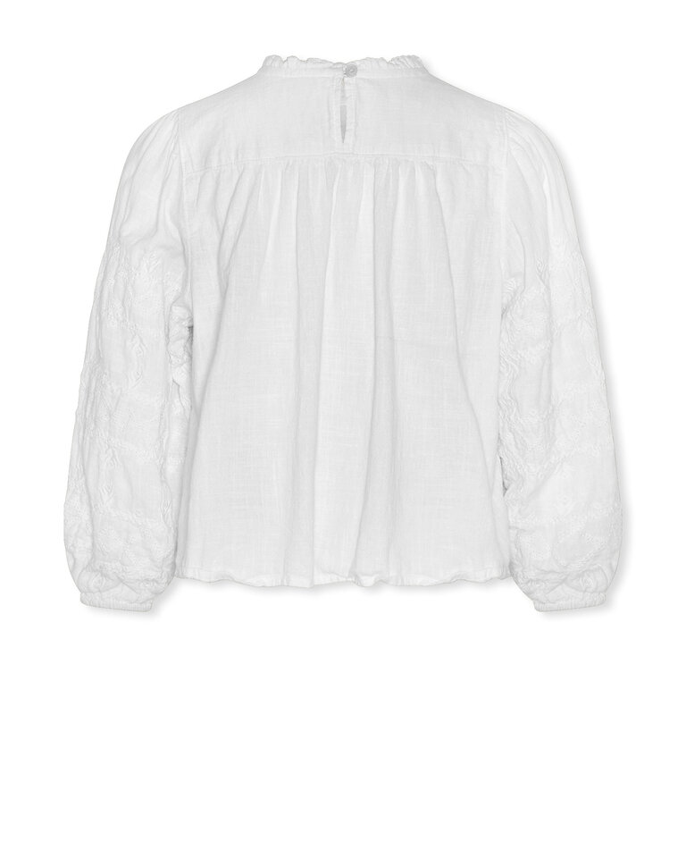 Ao76 126-1358-740 lia shirt jean intage white