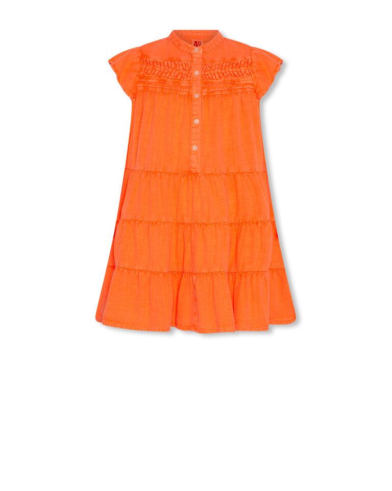 Ao76 126-1722-740 luz dress jean fluo orange
