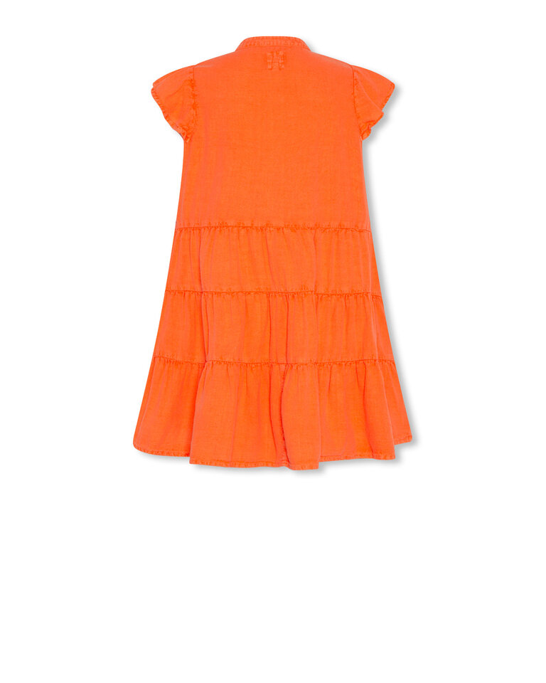 Ao76 126-1722-740 luz dress jean fluo orange