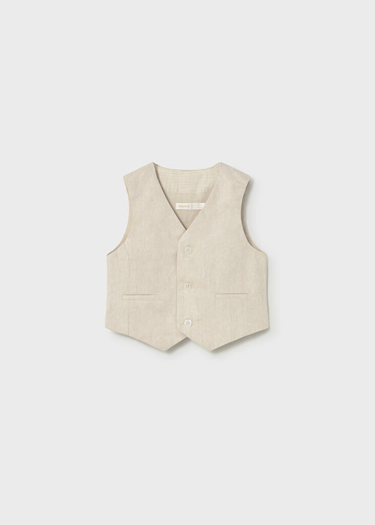 Mayoral 1312 Vest 014 oat mixed