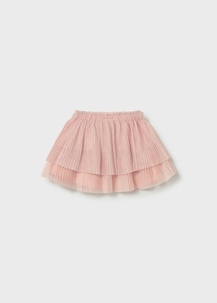 Mayoral 1902 Pleated tulle skirt 037 blossom