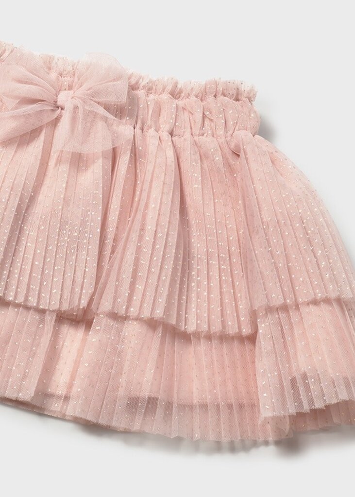 Mayoral 1902 Pleated tulle skirt 037 blossom
