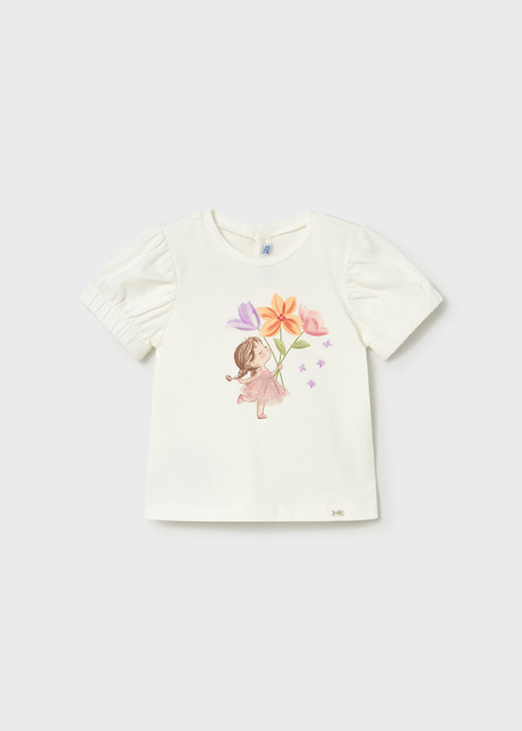 Mayoral 1078 S/s t-shirt 018 blossom