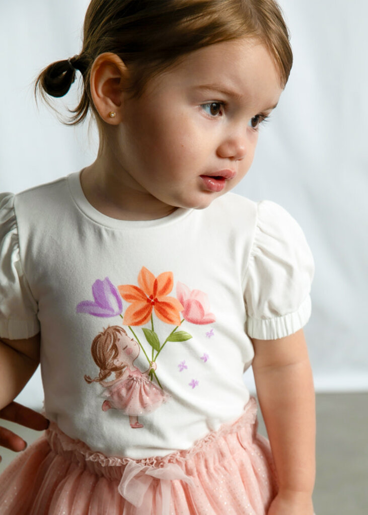 Mayoral 1078 S/s t-shirt 018 blossom