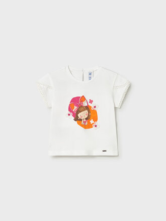 Mayoral 1079 S/s t-shirt 090 white