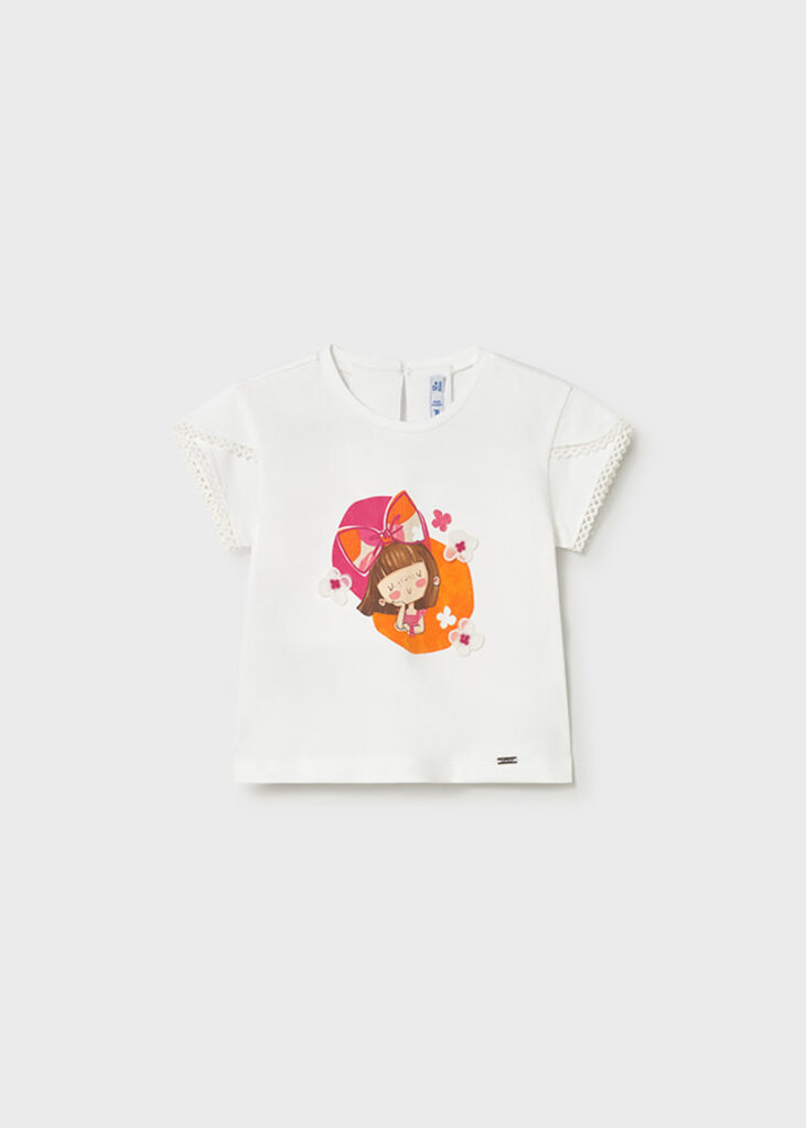 Mayoral 1079 S/s t-shirt 090 white