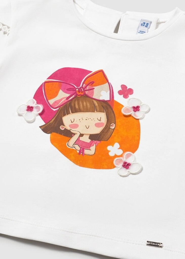 Mayoral 1079 S/s t-shirt 090 white