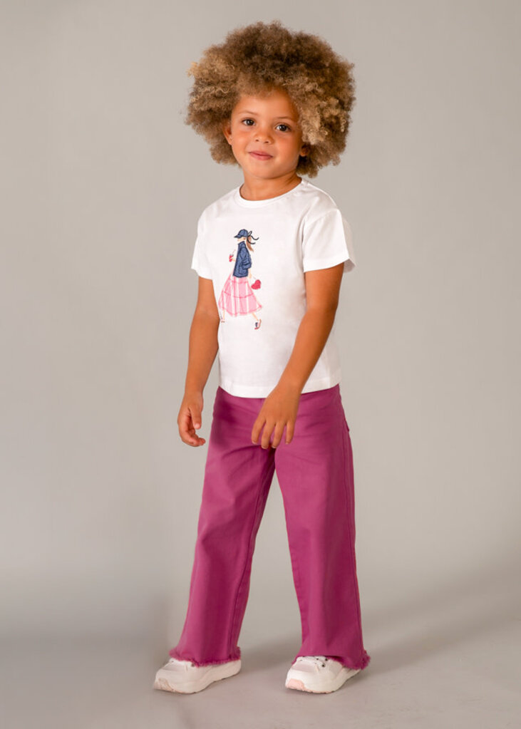 Mayoral 3011 S/s t-shirt 077 white