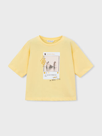Mayoral 3016 S/s t-shirt 023 vanilla