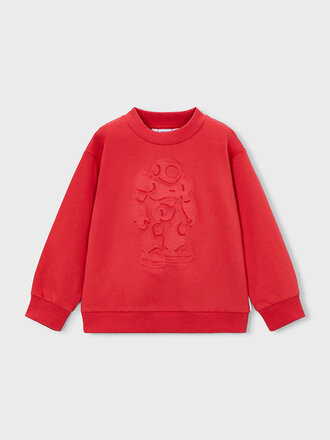 Mayoral 3434 Pullover without hoodie 032 tomato