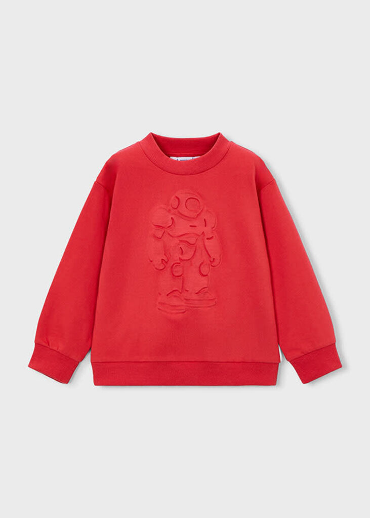 Mayoral 3434 Pullover without hoodie 032 tomato