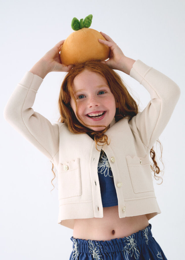 Mayoral 3450 Knit jacket 090 chickpea