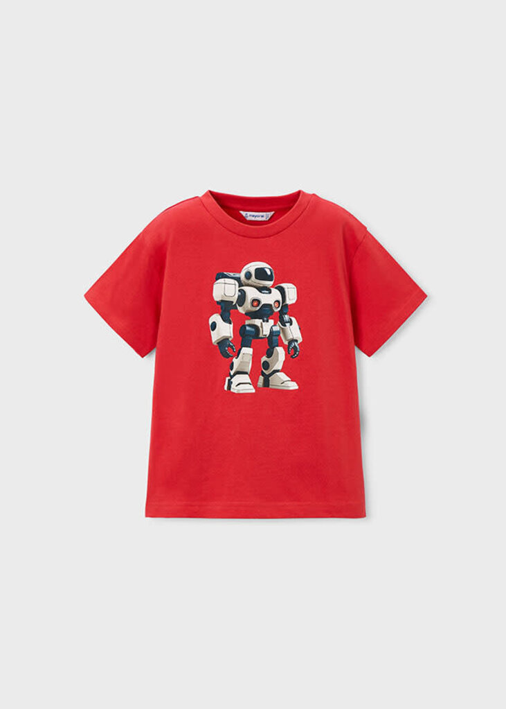 Mayoral 3066 S/s t-shirt 043 tomato