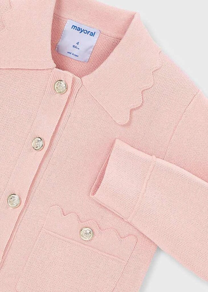 Mayoral 3450 Knit jacket 089 blossom