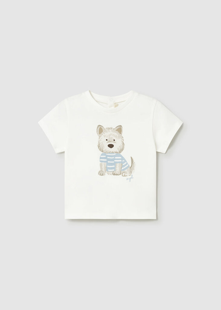 Mayoral 1001 S/s t-shirt 072 cream