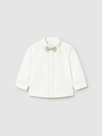 Mayoral 1115 L/s dressy shirt 072 cream